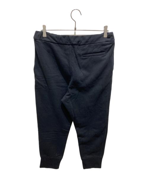 JIL SANDER+（ジルサンダープラス）JIL SANDER+ (ジルサンダープラス) ロゴ刺繍テーパードスウェットパンツ ブラック サイズ:Ｍの古着・服飾アイテム