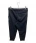 JIL SANDER+ (ジルサンダープラス) ロゴ刺繍テーパードスウェットパンツ ブラック サイズ:Ｍ：20000円