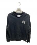 REIGNING CHAMPレイニングチャンプ）の古着「プリントスウェット」｜ブラック