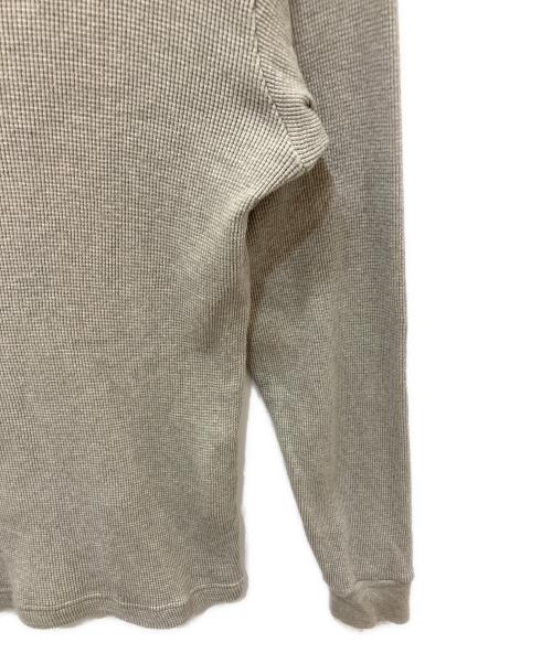 RHC Ron Herman（アールエイチシー ロンハーマン）RHC Ron Herman (アールエイチシー ロンハーマン) ワッフルカットソー ベージュ サイズ:Sの古着・服飾アイテム