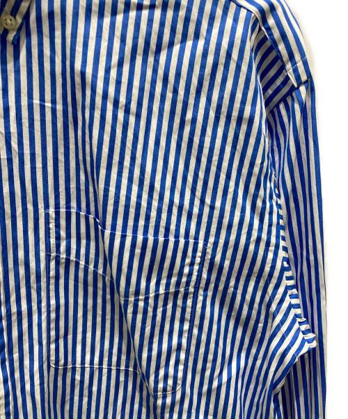 POLO RALPH LAUREN（ポロ・ラルフローレン）POLO RALPH LAUREN (ポロ・ラルフローレン) ストライプシャツ ブルー×ホワイト サイズ:XSの古着・服飾アイテム