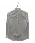 Psycho Bunny (サイコ バニー) THOMAS MASON (トーマスメイソン) ストライプシャツ グレー サイズ:Ｍ：4000円