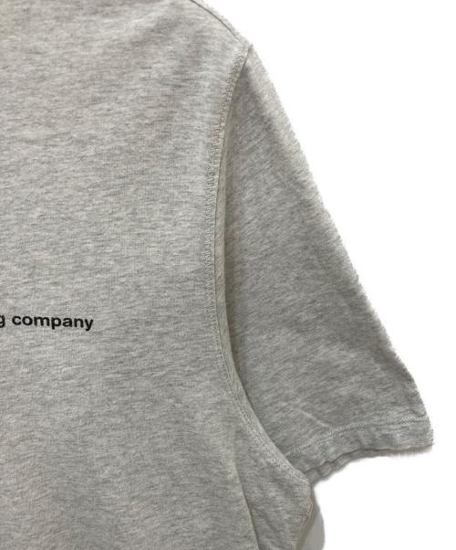 POP TRADING COMPANY（ポップトレーディングカンパニー）POP TRADING COMPANY (ポップトレーディングカンパニー) 半袖カットソー グレー サイズ:Lの古着・服飾アイテム