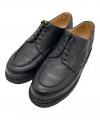 PARABOOTパラブーツ）の古着「CHAMBORD　レザーシューズ」｜ブラック