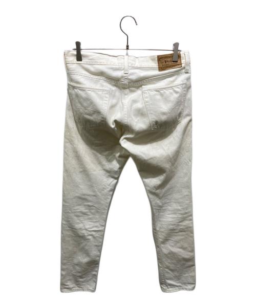 POLO RALPH LAUREN（ポロ・ラルフローレン）POLO RALPH LAUREN (ポロ・ラルフローレン) ダメージ加工デニムパンツ ホワイト サイズ:30の古着・服飾アイテム