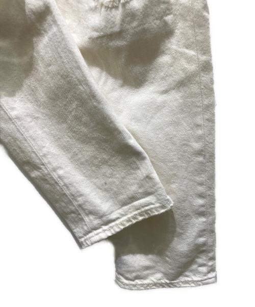 POLO RALPH LAUREN（ポロ・ラルフローレン）POLO RALPH LAUREN (ポロ・ラルフローレン) ダメージ加工デニムパンツ ホワイト サイズ:30の古着・服飾アイテム