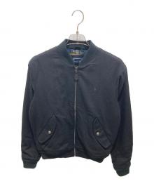 POLO RALPH LAUREN（ポロ・ラルフローレン）の古着「ウールブルゾン」｜ブラック