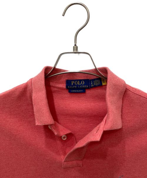 POLO RALPH LAUREN（ポロ・ラルフローレン）POLO RALPH LAUREN (ポロ・ラルフローレン) ポロシャツ ピンク サイズ:Sの古着・服飾アイテム
