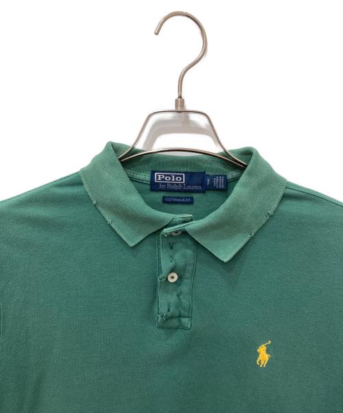 POLO RALPH LAUREN（ポロ・ラルフローレン）POLO RALPH LAUREN (ポロ・ラルフローレン) ポロシャツ グリーン サイズ:Sの古着・服飾アイテム