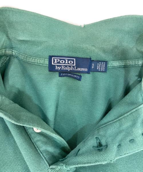 POLO RALPH LAUREN（ポロ・ラルフローレン）POLO RALPH LAUREN (ポロ・ラルフローレン) ポロシャツ グリーン サイズ:Sの古着・服飾アイテム