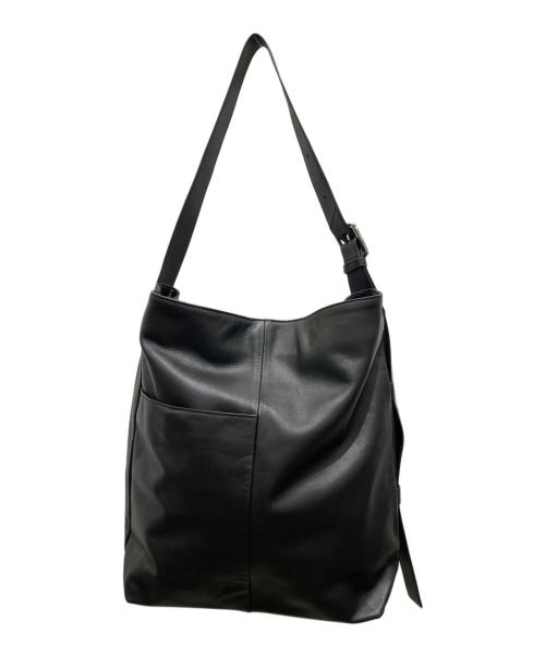 BEARDSLEY（ビアズリー）BEARDSLEY (ビアズリー) 《本革》スムースレザーショルダーBag ブラック 未使用品の古着・服飾アイテム