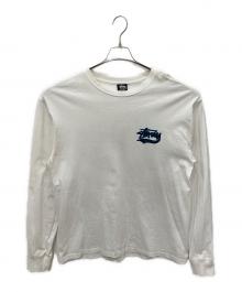 stussy（ステューシー）の古着「WORLD TRIBE ワールドトライブ　ロングスリーブカットソー」｜ブラック