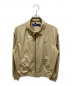 POLO RALPH LAURENポロ・ラルフローレン）の古着「ポニー刺繍ナイロンスイングトップ」｜ベージュ