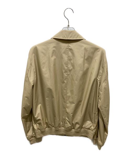 POLO RALPH LAUREN（ポロ・ラルフローレン）POLO RALPH LAUREN (ポロ・ラルフローレン) ポニー刺繍ナイロンスイングトップ ベージュ サイズ:Ｍの古着・服飾アイテム