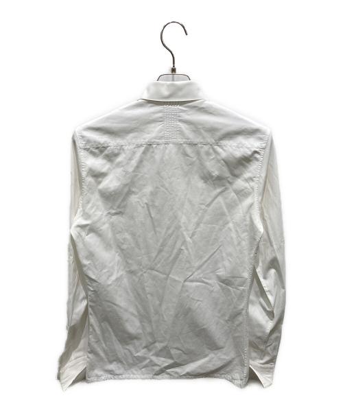 HERMES（エルメス）HERMES (エルメス) ロングスリーブカフスシャツ ホワイト サイズ:38の古着・服飾アイテム