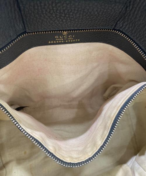 GUCCI（グッチ）GUCCI (グッチ) ハンドバッグ ブラックの古着・服飾アイテム