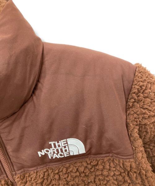 THE NORTH FACE（ザ ノース フェイス）THE NORTH FACE (ザ ノース フェイス) SHERPA NUPTSE JACKET ブラウン サイズ:Mの古着・服飾アイテム