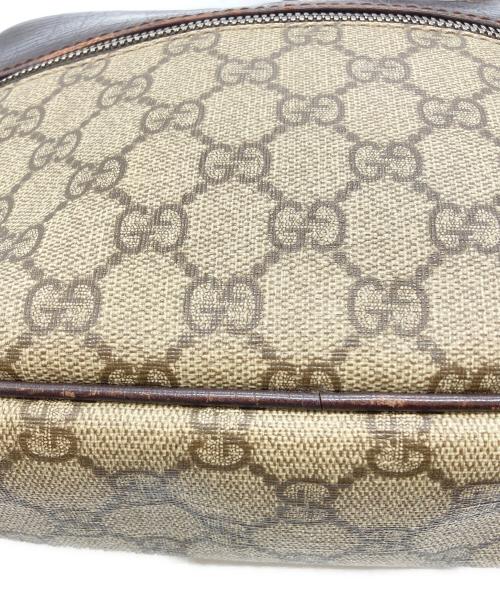 GUCCI（グッチ）GUCCI (グッチ) ショルダーバッグ　GGスプリーム　 ブラウンの古着・服飾アイテム