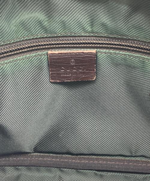 GUCCI（グッチ）GUCCI (グッチ) ショルダーバッグ　GGスプリーム　 ブラウンの古着・服飾アイテム
