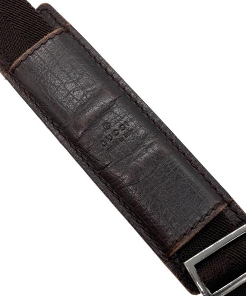 GUCCI（グッチ）GUCCI (グッチ) ショルダーバッグ　GGスプリーム　 ブラウンの古着・服飾アイテム