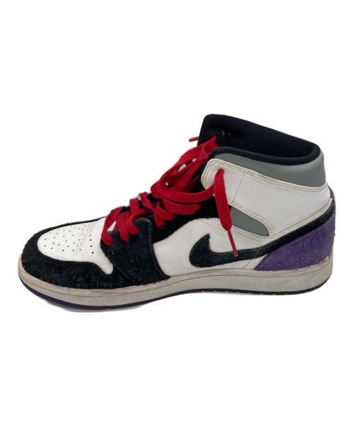 NIKE（ナイキ）NIKE (ナイキ) AIR JORDAN 1 MID　エア ジョーダン 1 ミッド パープル サイズ:29の古着・服飾アイテム