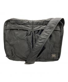PORTER（ポーター）の古着「SHOULDER BAG　ショルダーバッグ　タンカー」｜ブラック
