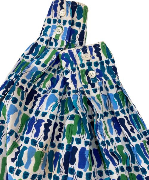 CELINE（セリーヌ）CELINE (セリーヌ) 総柄ロングスリーブシャツ ブルー サイズ:38の古着・服飾アイテム