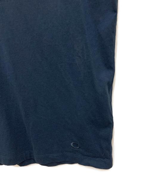 COACH（コーチ）COACH (コーチ) シグネチャー刺繍Tシャツ ネイビー サイズ:Lの古着・服飾アイテム