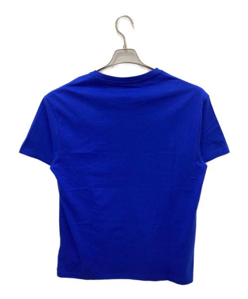 POLO RALPH LAUREN（ポロ・ラルフローレン）POLO RALPH LAUREN (ポロ・ラルフローレン) ポニープリントＴ ブルー サイズ:M 未使用品の古着・服飾アイテム