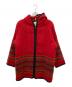 WOOLRICH（ウールリッチ）の古着「ウールフーデッドジャケット」｜レッド