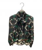 GRACE CLASSグレースクラス）の古着「ボウタイブラウス」｜ブラック