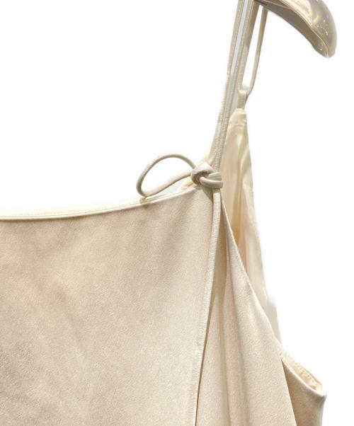 GRACE CONTINENTAL（（グレースコンチネンタル）GRACE CONTINENTAL (（グレースコンチネンタル) レースコンビ 2way キャミワンピース ベージュ サイズ:38の古着・服飾アイテム