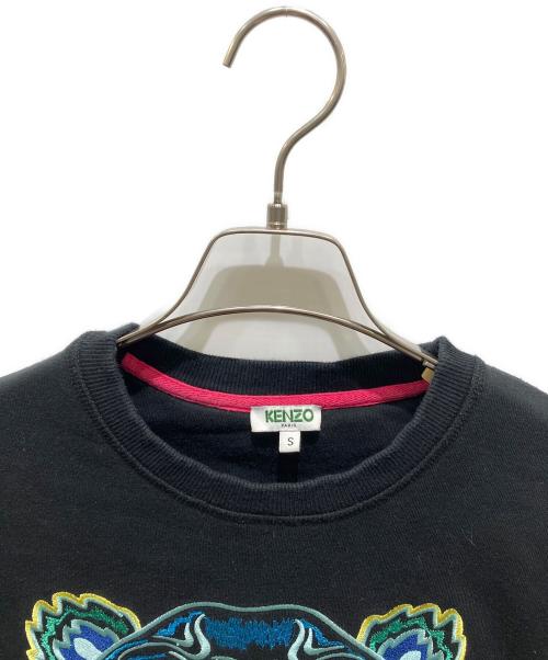 KENZO（ケンゾー）KENZO (ケンゾー) CLASSIC TIGER SLIM SWEATSHIRT ブラック サイズ:Ｓの古着・服飾アイテム
