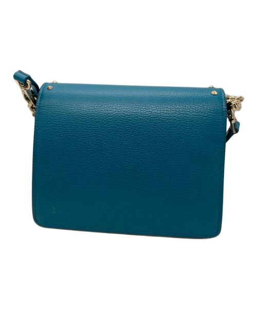 MCM（エムシーエム）MCM (エムシーエム) パトリシア・クロスボディバッグ ブルーの古着・服飾アイテム