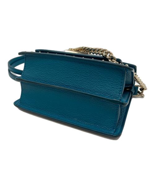 MCM（エムシーエム）MCM (エムシーエム) パトリシア・クロスボディバッグ ブルーの古着・服飾アイテム