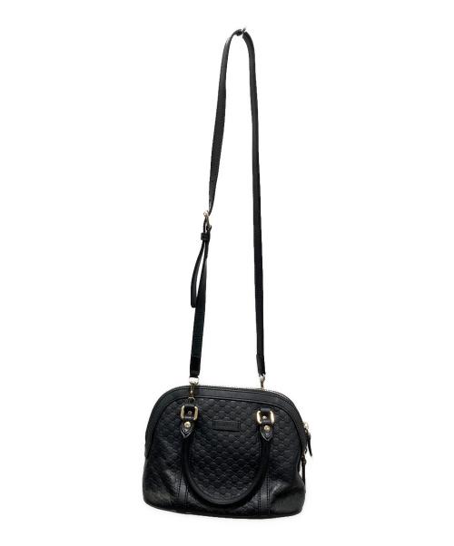 GUCCI（グッチ）GUCCI (グッチ) 2WAYバッグ ブラックの古着・服飾アイテム