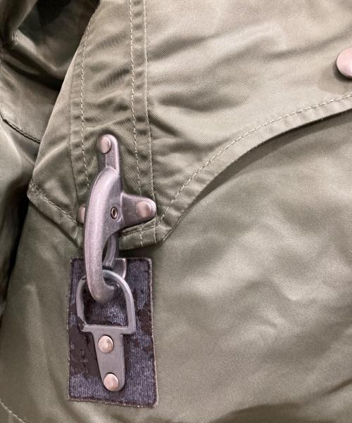 PPFM（ピーピーエフエム）PPFM (ピーピーエフエム) N-2Bフックフライトジャケット カーキ サイズ:Ｍの古着・服飾アイテム