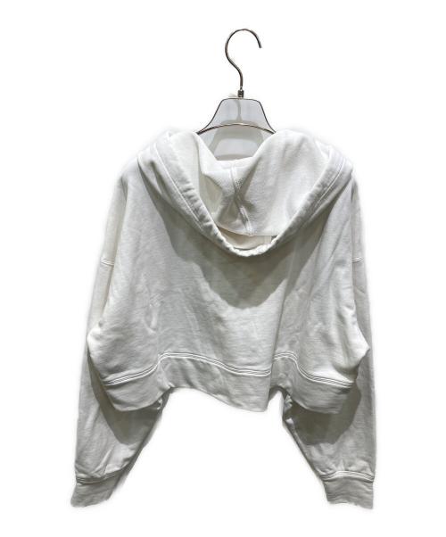 N°21（ヌメロヴェントゥーノ）N°21 (ヌメロヴェントゥーノ) ショート丈パーカー ホワイト サイズ:7の古着・服飾アイテム