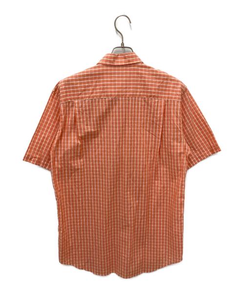 BURBERRY LONDON（バーバリーロンドン）BURBERRY LONDON (バーバリーロンドン) チェックシャツ オレンジ サイズ:Lの古着・服飾アイテム