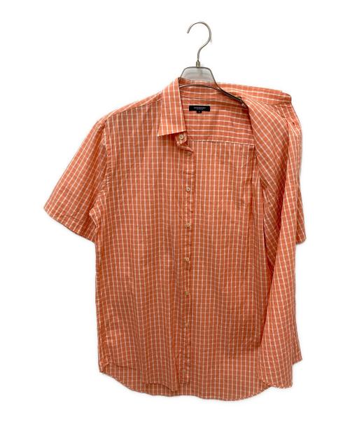 BURBERRY LONDON（バーバリーロンドン）BURBERRY LONDON (バーバリーロンドン) チェックシャツ オレンジ サイズ:Lの古着・服飾アイテム