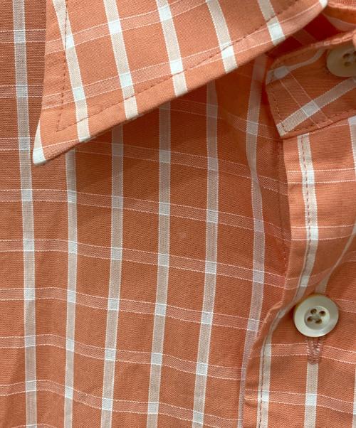 BURBERRY LONDON（バーバリーロンドン）BURBERRY LONDON (バーバリーロンドン) チェックシャツ オレンジ サイズ:Lの古着・服飾アイテム