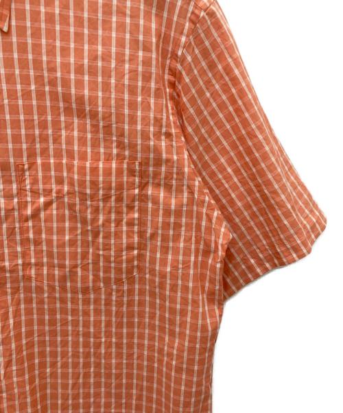 BURBERRY LONDON（バーバリーロンドン）BURBERRY LONDON (バーバリーロンドン) チェックシャツ オレンジ サイズ:Lの古着・服飾アイテム