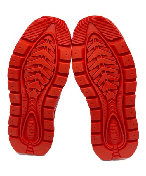 DIESEL（ディーゼル）DIESEL (ディーゼル) PENDHIO SOCKハイカットスニーカー レッド サイズ:26.5㎝の古着・服飾アイテム