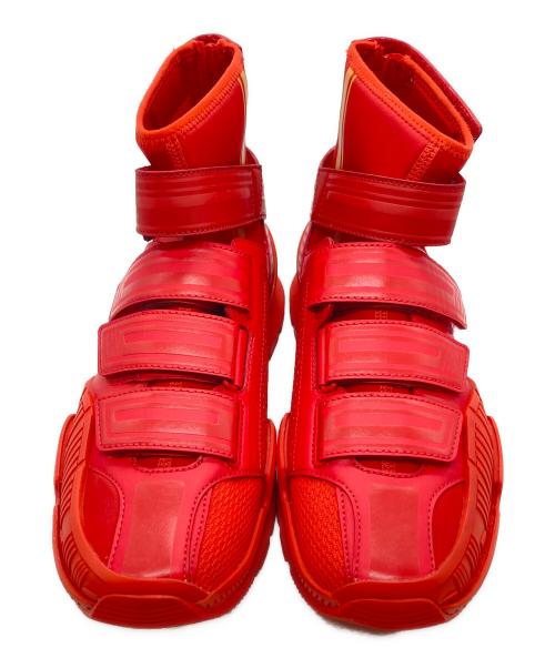 DIESEL（ディーゼル）DIESEL (ディーゼル) PENDHIO SOCKハイカットスニーカー レッド サイズ:26.5㎝の古着・服飾アイテム