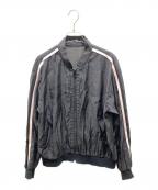 GRACE CLASSグレースクラス）の古着「シアーラインブルゾン」｜ブラック