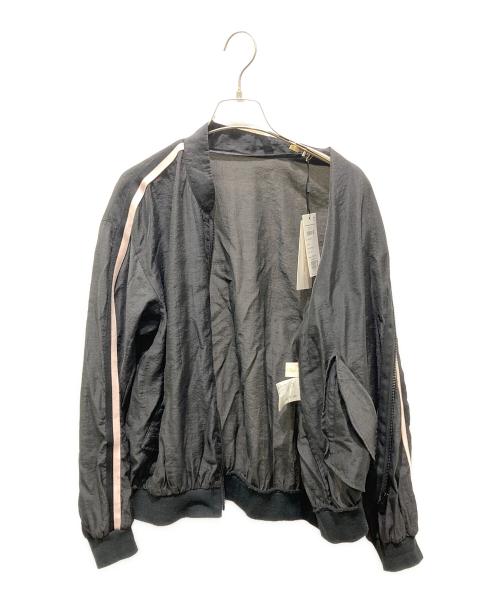 GRACE CLASS（グレースクラス）GRACE CLASS (グレースクラス) シアーラインブルゾン ブラック サイズ:36の古着・服飾アイテム