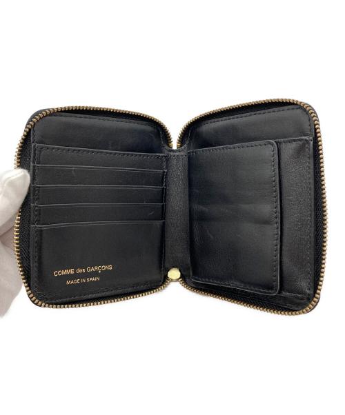 COMME des GARCONS（コムデギャルソン）COMME des GARCONS (コムデギャルソン) ラウンドファスナー財布 ブラックの古着・服飾アイテム