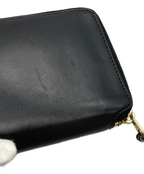 COMME des GARCONS（コムデギャルソン）COMME des GARCONS (コムデギャルソン) ラウンドファスナー財布 ブラックの古着・服飾アイテム