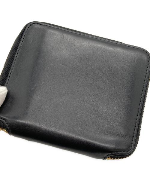 COMME des GARCONS（コムデギャルソン）COMME des GARCONS (コムデギャルソン) ラウンドファスナー財布 ブラックの古着・服飾アイテム