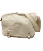 SLOW&COスロウアンドコー）の古着「truck french army shouder bag」｜ベージュ
